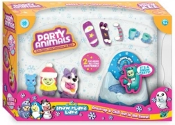 Party Animals Spielset – Winter-, Meeres- und Strandparty