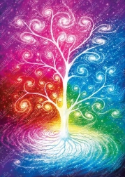 Puzzle Weltraum-Baum 1000 Teile MAGNOLIA