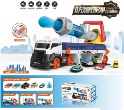 Autotransporter mit Ballwerfer