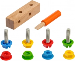 Lucy & Leo Schrauben und Muttern – Montessori Spielset