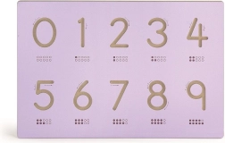 Wechselpaneel mit Zahlen 60 × 40 cm