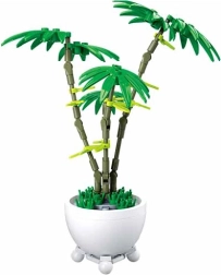 Sluban Blume im Blumentopf – grüne Palme