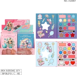 Kinder Make-up-Set Meerjungfrau rosa – Buch
