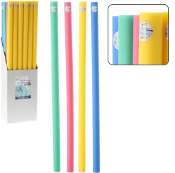 Schwimmnudel aus Schaum 160 cm – Farbmix