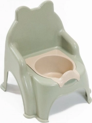 Kinder-Töpfchen mit Tiger EKO grün