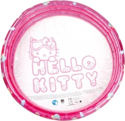 Aufblasbares Hello-Kitty-Pool mit 3 Ringen, rosa