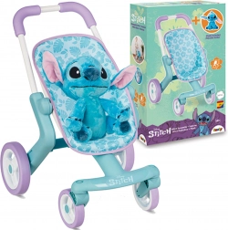 Disney Lilo & Stitch Puppenwagen mit STITCH Plüsch von Smoby