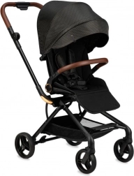 Sport-Kinderwagen MoMi ADELLE Schwarz-Gold 2023