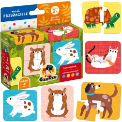 Puzzle Unsere Freunde - Vierteilige Puzzles