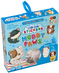 Farbwechselnde Bade-Sticker Tiere mit Netz