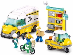 Sluban Metropolis Lieferservice Bausteineset