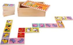 Holzdomino Zoo small foot