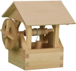 Holzbrunnen – Klebebausatz CREATIVE KIT