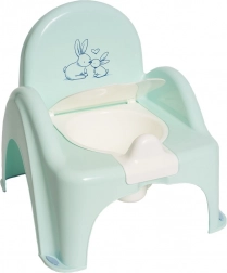 Kinder-Töpfchen Tega Baby Little Bunnies mint mit herausnehmbarer Schale