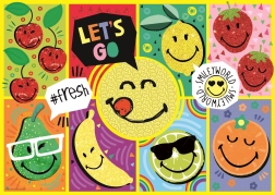 Puzzle 200 Teile Lustiger Smiley