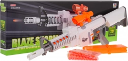Schaumstoff-Halbautomatik-Blaster BLAZE STORM – weiß