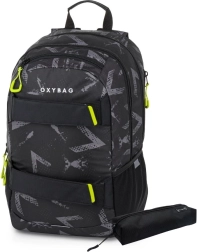 Schulrucksack mit Etui OXYBAG Oxy Sport Abstract, 24 l