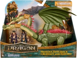 Drachenzähmen leicht gemacht – Drache Zippleback und die Zwillinge Raffnuss und Taffnuss Action-Set