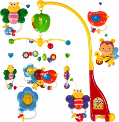 Karussell mit Bienchen und Schmetterlingen