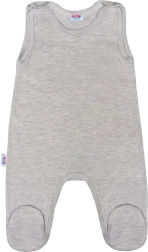 Baby-Strampler New Baby Classic II grau