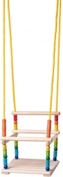 Holzschaukel für Kinder bis 35 kg