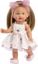 Realistische Puppe Llorens Valeria mit Ganzkörper-Vinyl - 28 cm