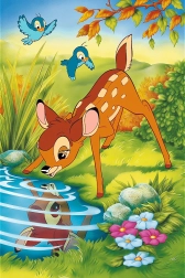 Puzzle Trefl Disney: Bambi 600 Teile