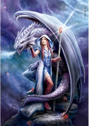 Clementoni Puzzle Drachenhexe 1000 Teile