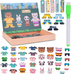 Pädagogisches magnetisches Puzzle Familie