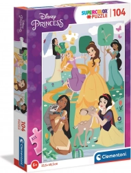 Puzzle CLEMENTONI Disney Prinzessinnen 104 Teile