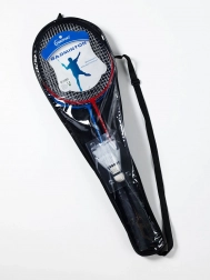 Badminton-Set für 2 Personen SUNSPORT – 2 Schläger und Federbälle