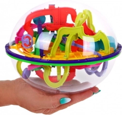 3D-Kugel mit Labyrinth für Kinder 6+ Kugel‑Navigation + 299 Stufen + Logik- und Geschicklichkeitsspiel