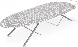 Tisch-Bügelbrett 77 × 31 × 18 cm mit ausziehbarer Ablage für das Bügeleisen