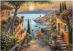 Puzzle Treppe zum Hafen 1500 Teile