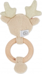 Bieco Motorik-Spielzeug mit Rassel – Rehkitz