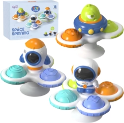 WOOPIE BABY Kosmischer Spinner Pop-it – sensorisches Spielzeug, austauschbar 3 Stk.