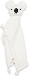 Musselin-Schmusetuch NEW BABY Koala weiß
