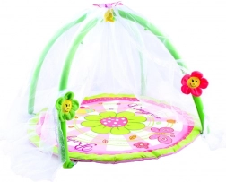 Baby-Spielmatte mit Moskitonetz