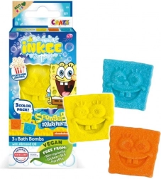 Mini-Pack sprudelnder Badebomben SPONGEBOB – 3×15 g