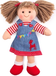 Stoffpuppe Hattie