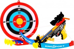 Armbrust für Kinder (6+) Sportset 7 Stk. + Zielscheibe + 4 Pfeile + Köcher + Visier