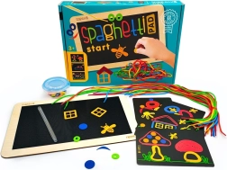 Spaghetti Pad Start – kreatives sensorisches Board für Kinder