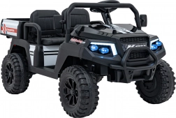 Elektrisches Kinderauto Pick-up Champion 24V – schwarz