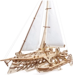 Ugears 3D mechanische Holz-Segelyacht Merihobus – Trimaran