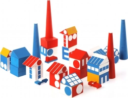 Vilac Fabrikstädtchen von Ladislav Sutnar – Holz-Bauset