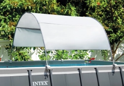 Pool-Überdachung mit UV-Schutz 50+ für Aufstellpools