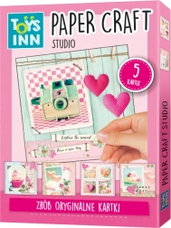 Kreativset zur Herstellung von Grußkarten Herz
