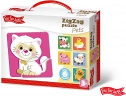 Puzzle ZigZag Kuscheltierchen Far Far Land