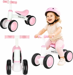 Trike Fix Tiny V2 rosa Kinder-Laufrad mit vier Rädern