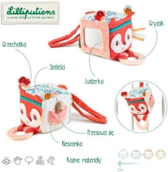 Aktiver Würfel Fuchs Alice von Lilliputiens für Kinder ab 3 Monaten